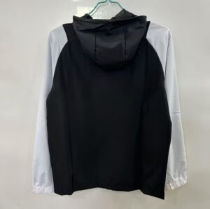 R MAD black and white windbreaker