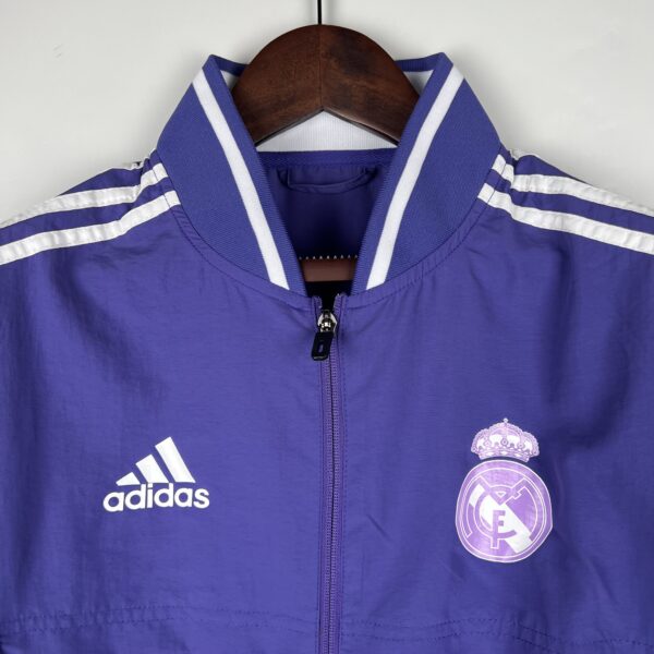 R MAD purple windbreaker