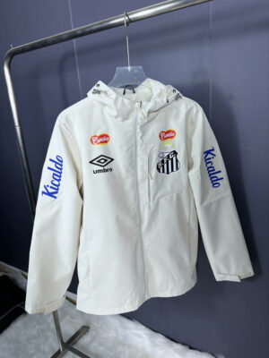 Santos white windbreaker