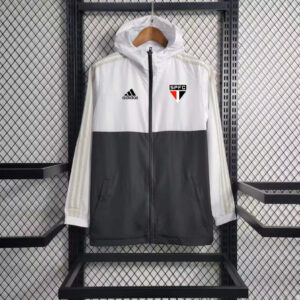 Sao Paulo Windbreaker black and white