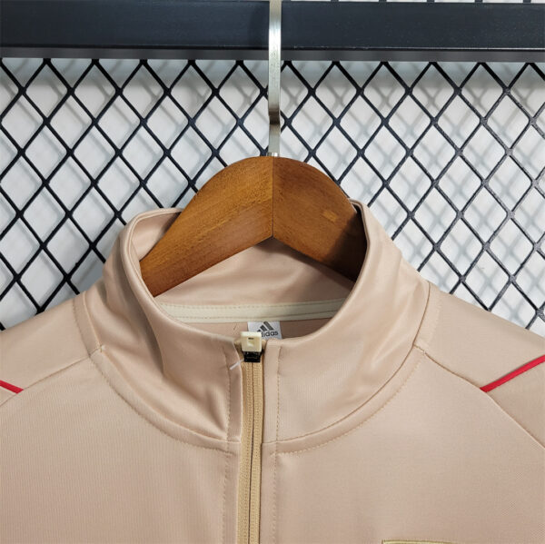 Sao Paulo beige windbreaker jacket