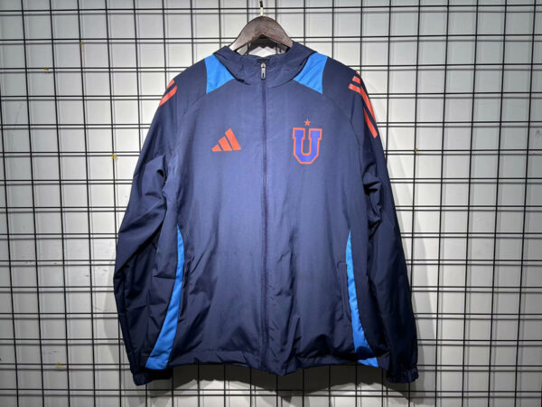 Universidad de Chile blue windbreaker