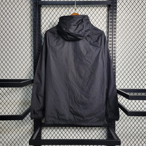 Windbreaker Corinthian Black with gold logo
