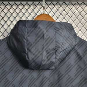 Windbreaker Flamengo dark gray with red logo
