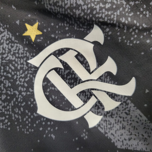 Windbreaker Flamengo gray with white logo