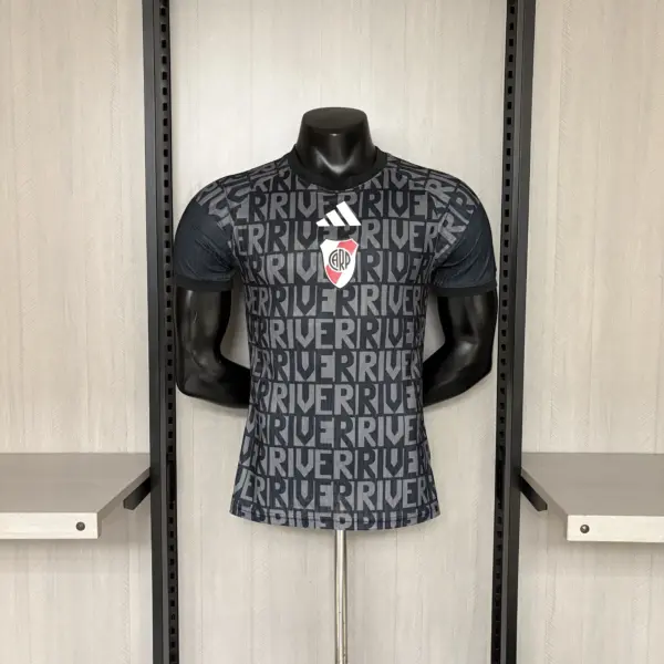 2026-27 Player Version River Plate Black Jersey
