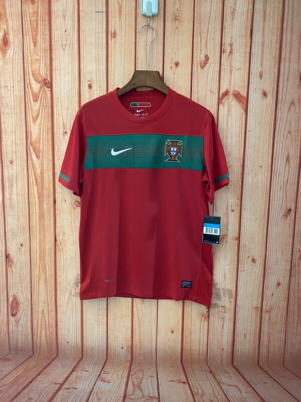 2010 Portugal red Camisa de futebol retro