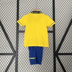 1994 Brazil Home Retro Kids Kits World Cup Shirt Soccer Jerseys