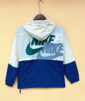 Windbreaker Nike Beige Blue
