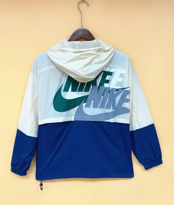 Windbreaker Nike Beige Blue
