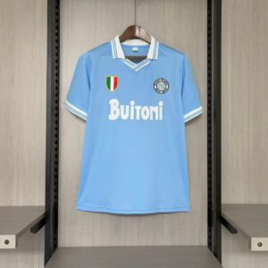 Retro 1987-88 Napoli Home Jersey