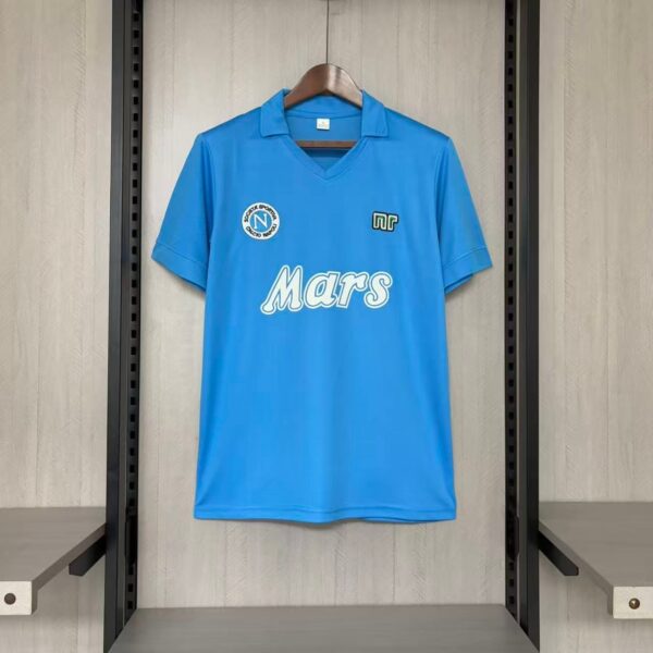Retro 1988-89 Napoli Home Jersey