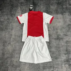 Children's 2025-26 Ajax 120th Anniversary Edition Red and White Jersey