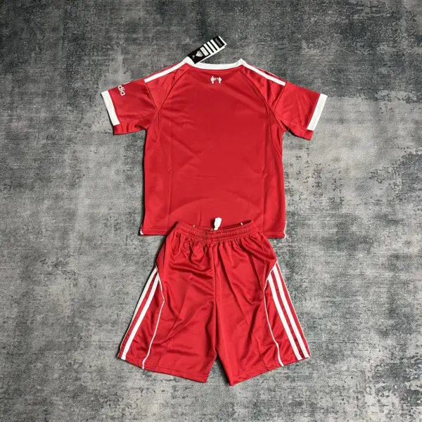 Children's 2025-26 LFC home jersey