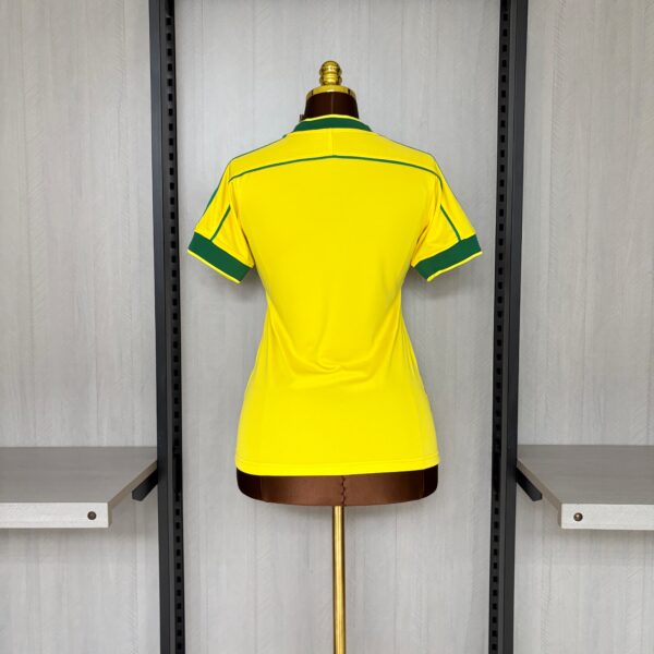 Retro 1998 Brazil Home Jersey S–XXL