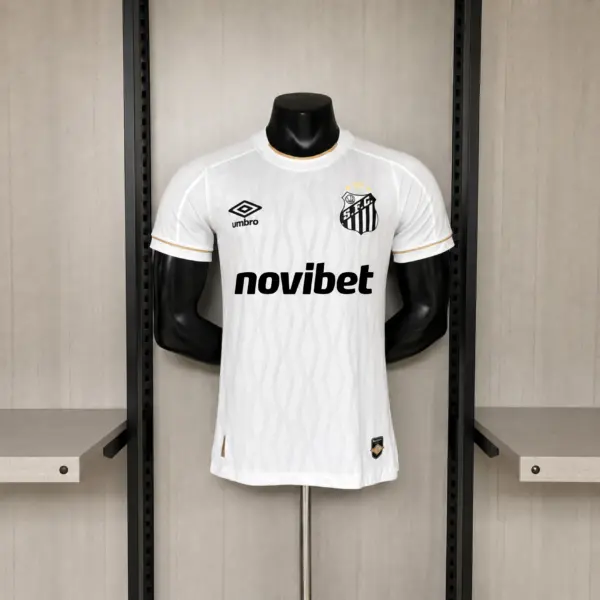 2026-27 Player Version Santos Home All Sponsors Jerseys
