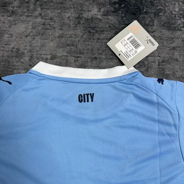 Children's Clothing 2025-26 Manchester City Home Jersey