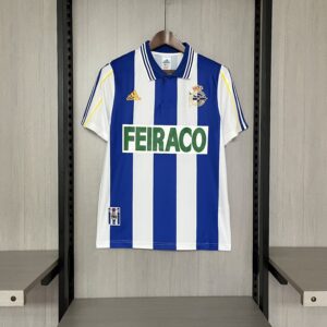 Retro 1999-00 Deportivo La Coruña Home Jersey
