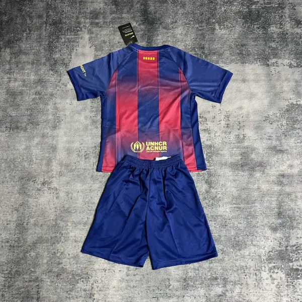 Children's clothing 2025-26 Barcelona home jersey