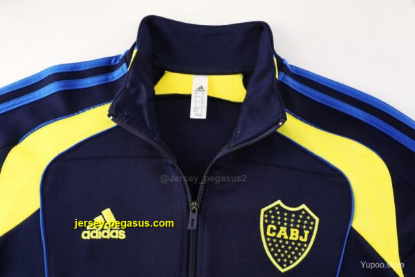 Boca Juniors Navy Full Zipper Jacket + Long Pants