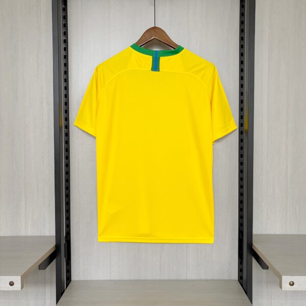 Retro 2018 Brazil Home Jersey