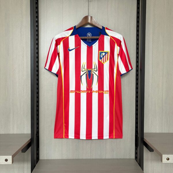 Retro Atletico Madrid 2004 Home Jersey
