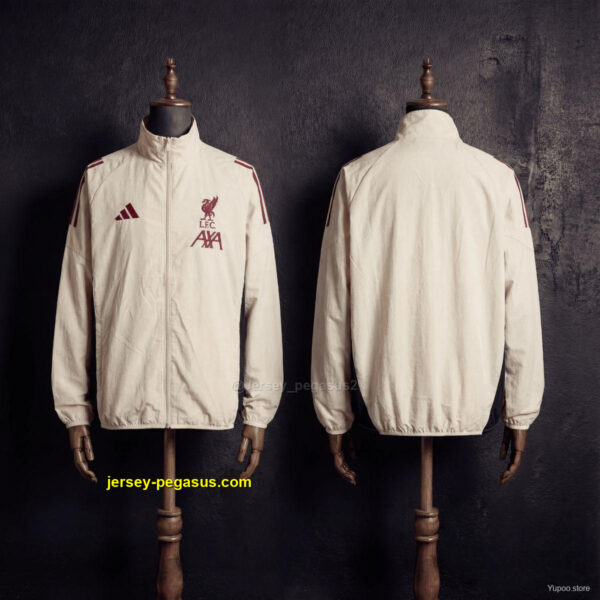 2026 Liverpool Beige Jacket Windbreaker