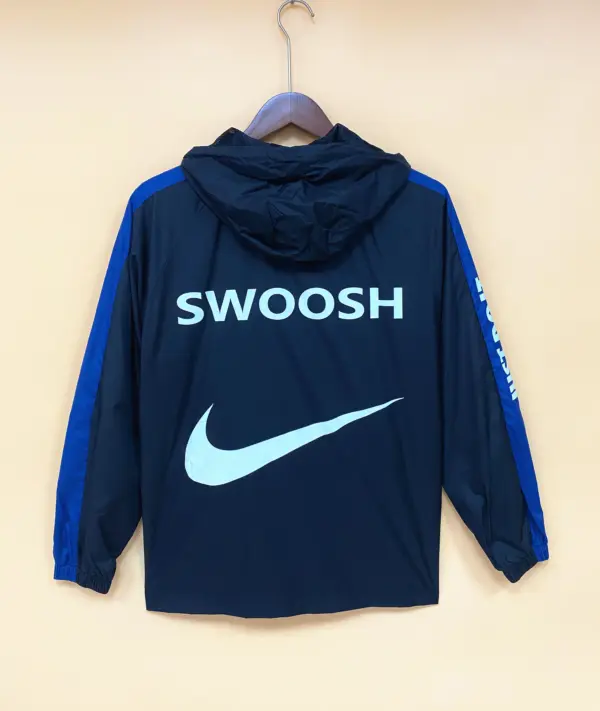 Windbreaker Nike Black & White Green