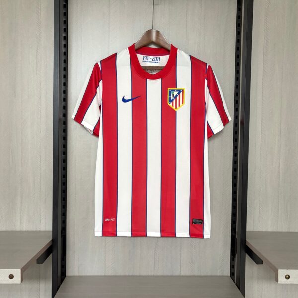 Retro Atletico Madrid 2011-12 Home Jersey