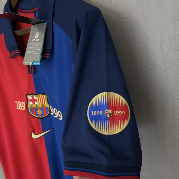 Retro Barcelona 1999-00 Home 100th Anniversary Jersey