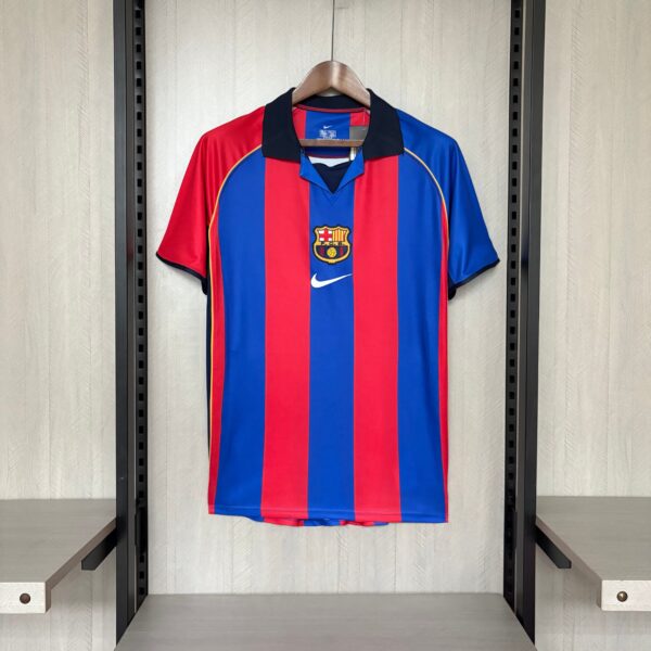 Retro Barcelona 2001-02 Home Jersey
