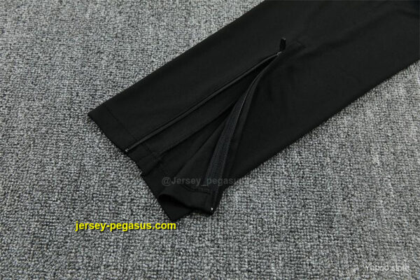Brazil Black & Red Half Zipper Jacket Tracksuit + Long Pants