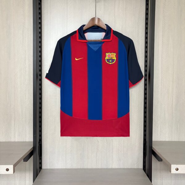 Retro Barcelona 2003-04 Home Jersey