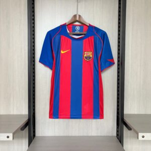 Retro Barcelona 2004-05 Home Jersey