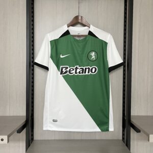 2024-25 Lisbon 100th Anniversary Edition White-Green Jersey