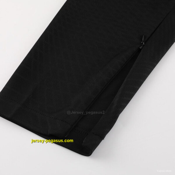 Chelsea Black Half Zipper Jacket+Long Pants