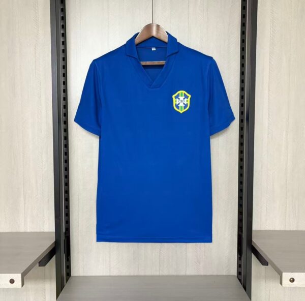 Retro Brazil 1957 Away Jersey,
