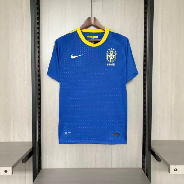 Retro Brazil 2010 Away Jersey
