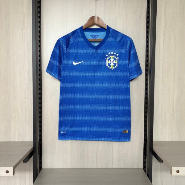 Retro Brazil 2014 Away Jersey