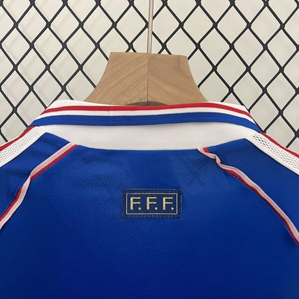 1998 France Home Kids Retro Kits World Cup Shirt Soccer Jerseys