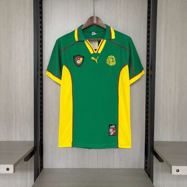 Retro Cameroon 1998 Home Jersey