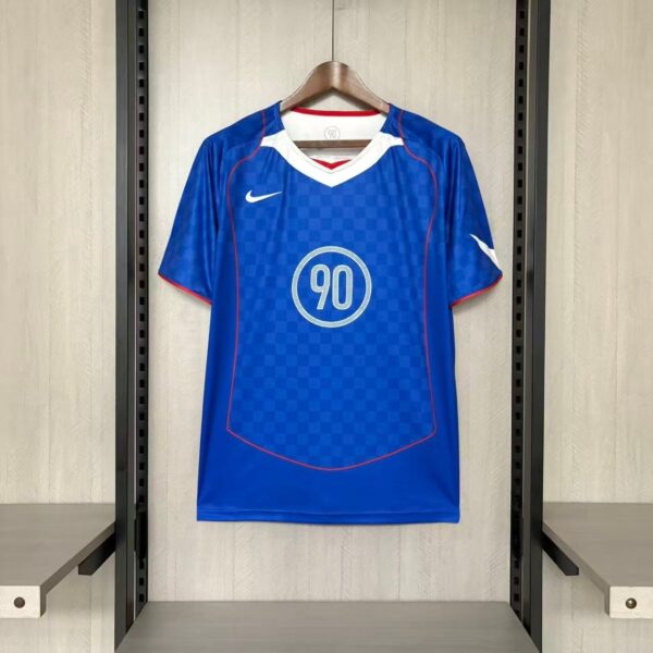 2025 Blue 90 Shirt, Blue and White,