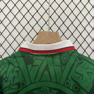 1998 Mexico Home Kids Retro Kits World Cup Shirt Soccer Jerseys