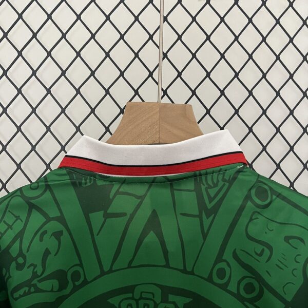 1998 Mexico Home Kids Retro Kits World Cup Shirt Soccer Jerseys