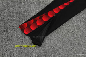 Feyenoord Red Black Camouflage Half Zipper Jacket+Long Pants