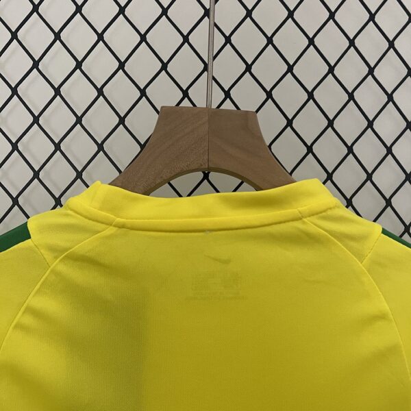 2002 Brazil Home Retro Kids Kit World Cup Shirt Soccer Jerseys
