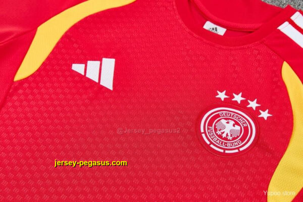 Germany Red Short Sleeve+Soccer Shorts