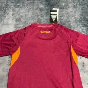 Kids' 2025-26 AS Roma Home Kit,