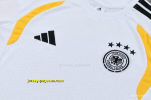 Germany White Short Sleeve+Soccer Shorts