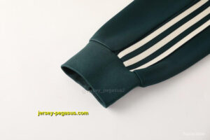 Juventus Retro Dark Green Full zipper Jacket Tracksuit+ long pants